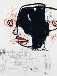 Jean-Michel Basquiat, Sans titre (détail), 1985